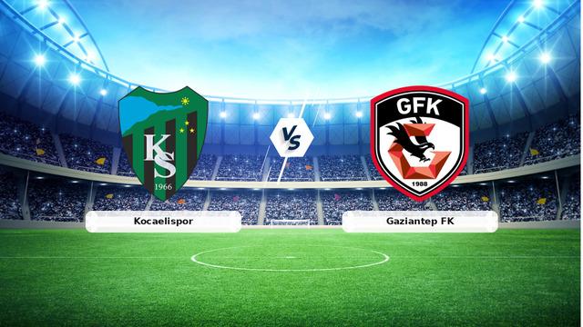 (Özet) Kocaelispor - Gaziantep FK Maçı Özeti ve Tüm Önemli Anları
