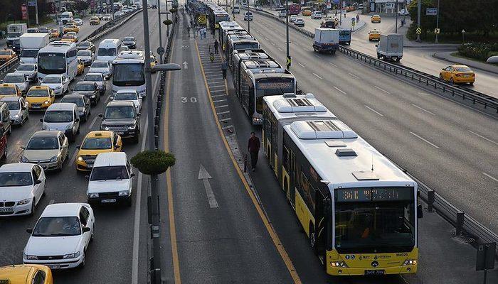 İstanbul metrobüs hattında “Beyaz Yol” çalışıyor! 45 gün sürecek… İki şeride düşürüldü.