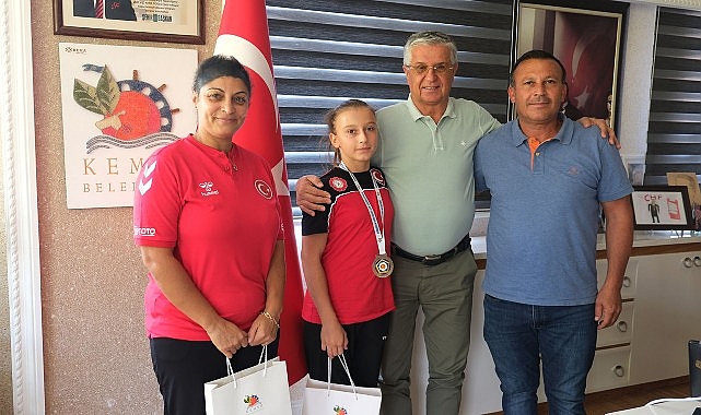 Avrupa judoka şampiyonunun Başkan Topaloğlu’nu ziyareti – SPOR