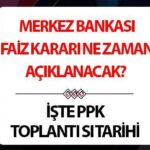 Merkez Bankası faiz kararı tarihi: Kasım 2024 | Merkez Bankası'nın faiz kararı ne zaman açıklanacak? Faiz kararı ne olacak? Faiz indirimi olacak mı? Piyasalarda tüm gözler PPK toplantısında!