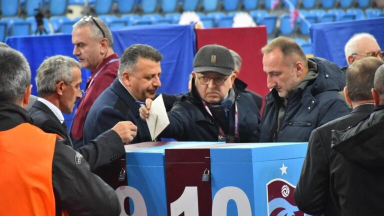 Trabzonspor'da seçim! Oylama başladı…