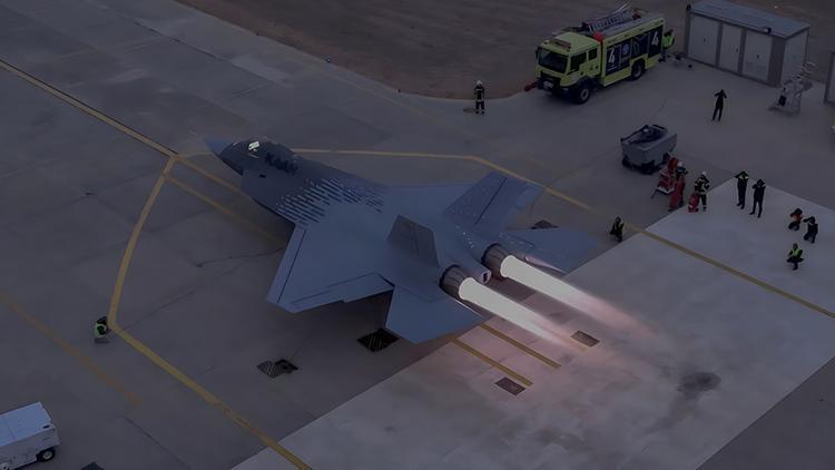 TAI, KAAN'ın yeni fotoğraflarını paylaştı… Heyecan verici Afterburner detayları