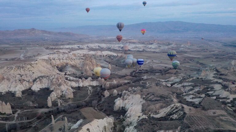 Yarın Cappadocia’daki Sıcak Hava Balonu’nda gezilemez
