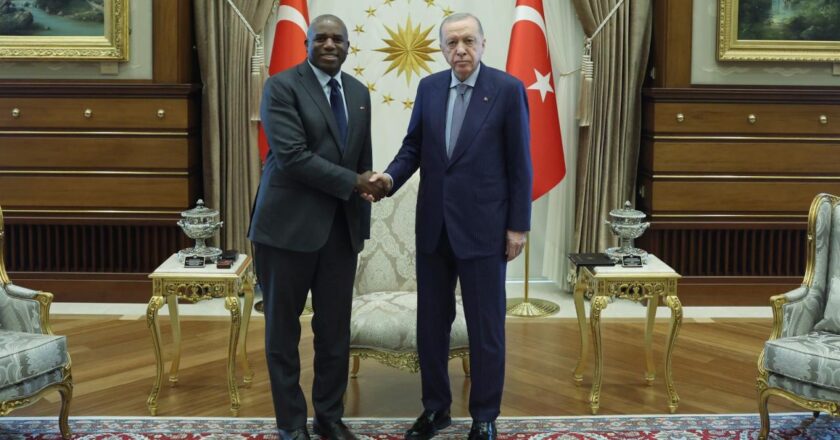 Başkan Erdoğan İngiliz Dışişleri Bakanını kabul etti