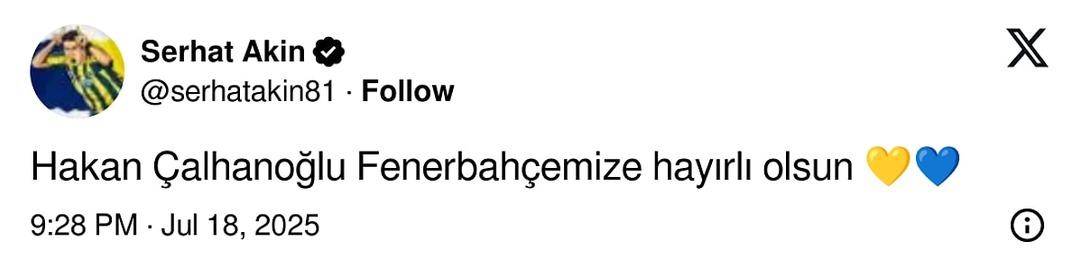 Fenerbahce'nin adı genellikle Galatasaray Hakan Çalhanoğlu'nun bombası ile bahsedilir! Yılın çalı transferi geliyor ... 2
