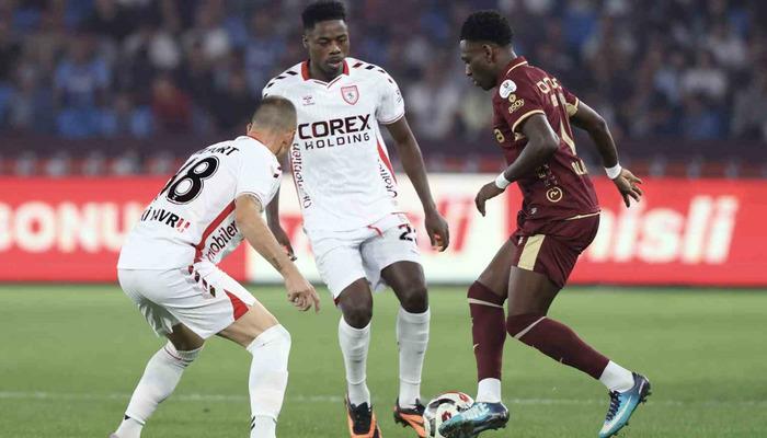 Trabzonspor, Samsunsport 1-1 berabere çekiliyor!