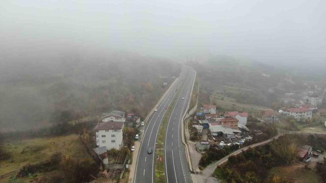 Sis etkili oldu, görüş mesafesi 50 metreye düştü 2