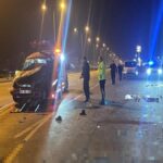 Otomobil takla atarak karşı şeride savruldu: 1 ölü, 3 yaralı